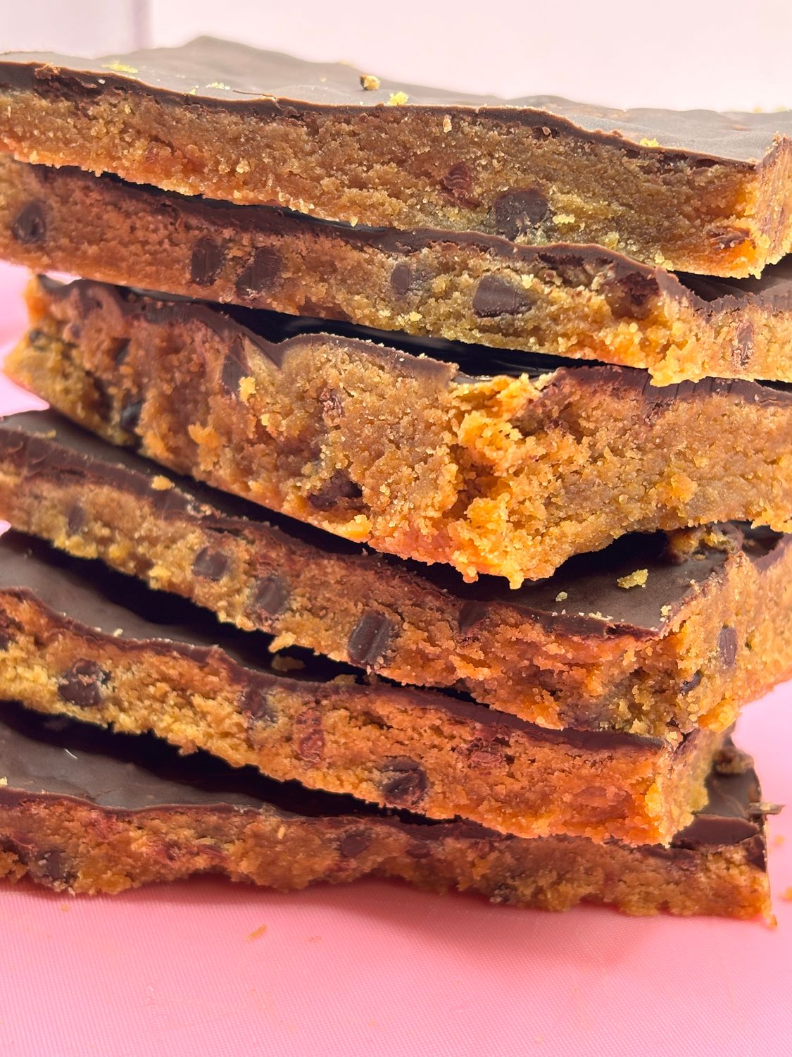 Peanut Butter Chocolate Chip Protein Squares