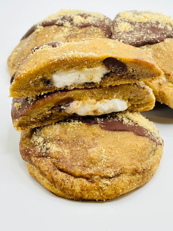 Pumpkin S’mores Protein Cookie