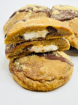 Pumpkin S’mores Protein Cookie
