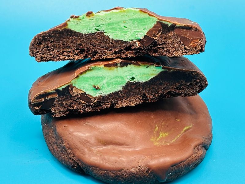 Mint Chocolate Chip Brownie