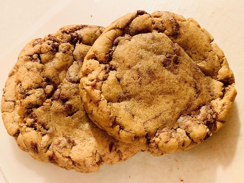 Peanut Butter Chocolate Chip Protein Cookie