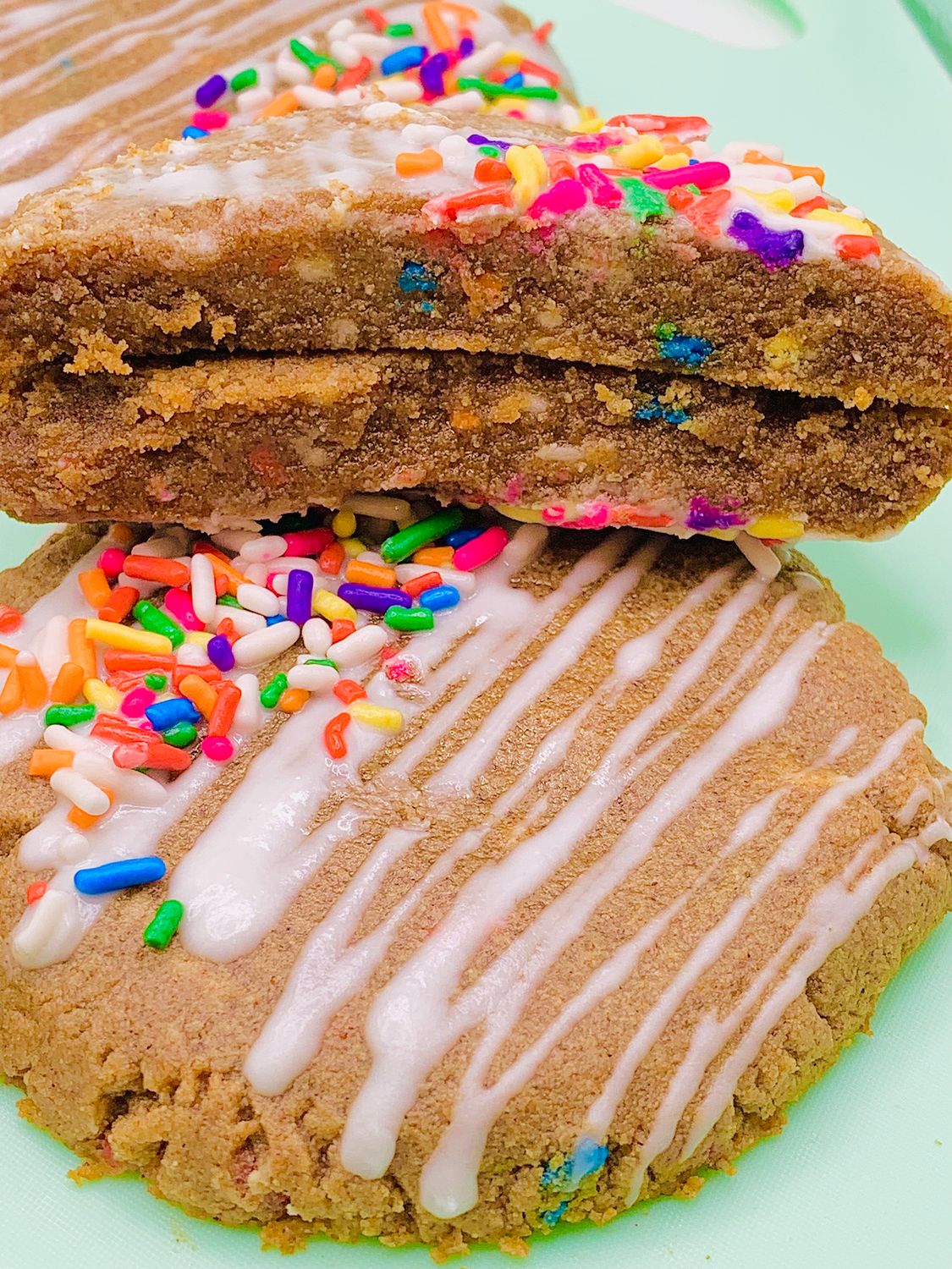 Almond Butter Birthday Cake Protein Cookie QTY 6