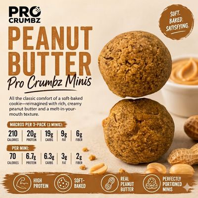 🥜 Peanut Butter Pro Crumbz Minis 3 Pack