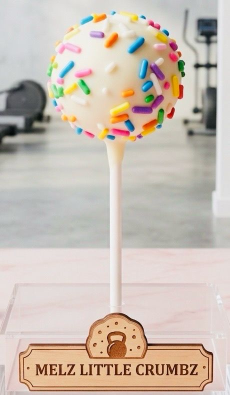 🎂 Birthday Cake Protein Cake Pop (Single)