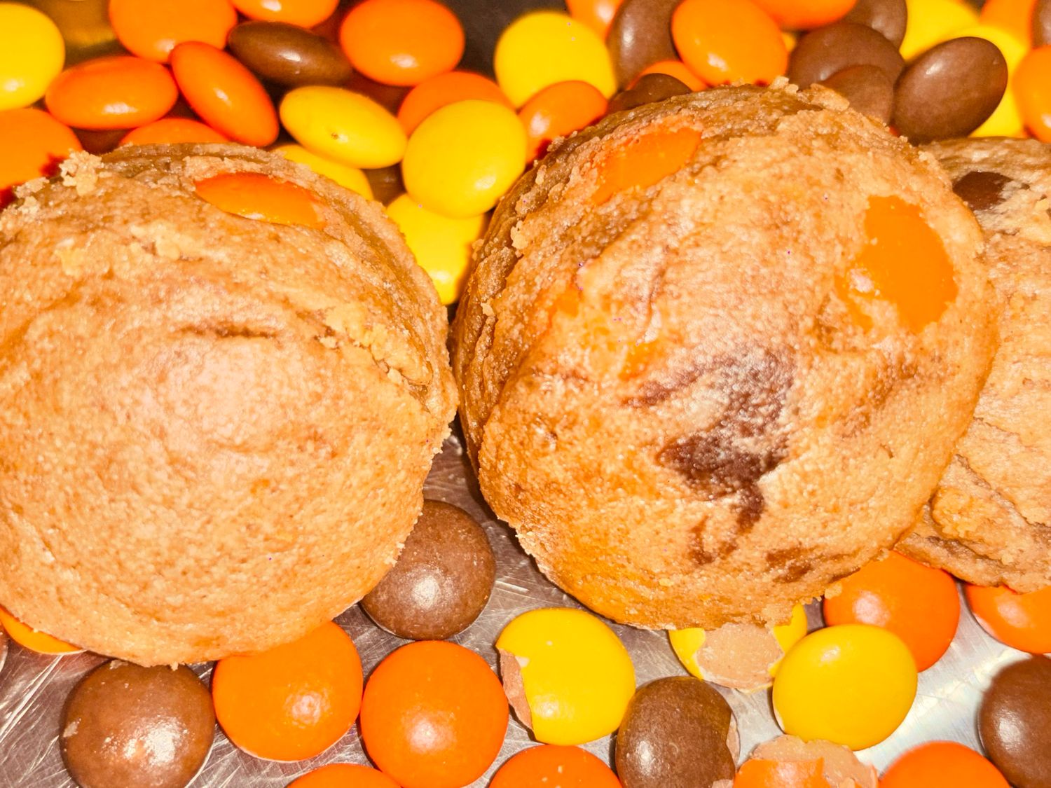 🥜 Pocketful of Pieces — Peanut Butter Reese’s Pieces Muscle Minis 6 Pack