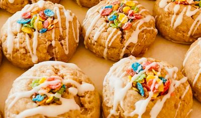 🌈 FRUITY PEBBLES MUSCLE MINIS 🥣💪