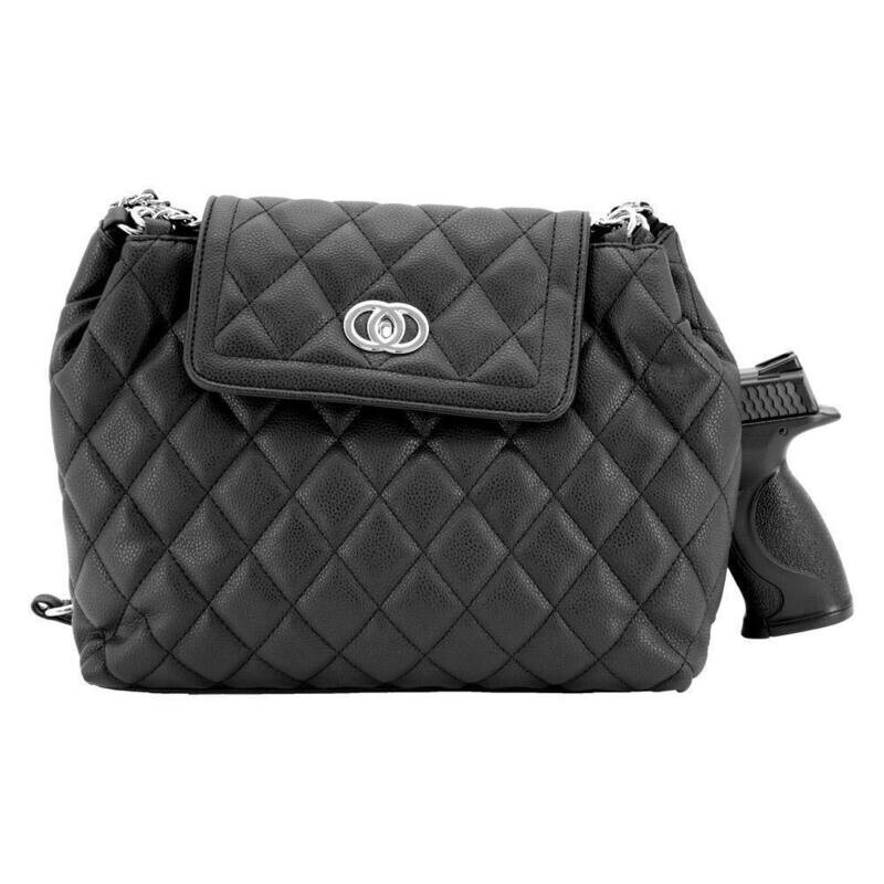 Coco Concealed Carry Handbag- BLACK