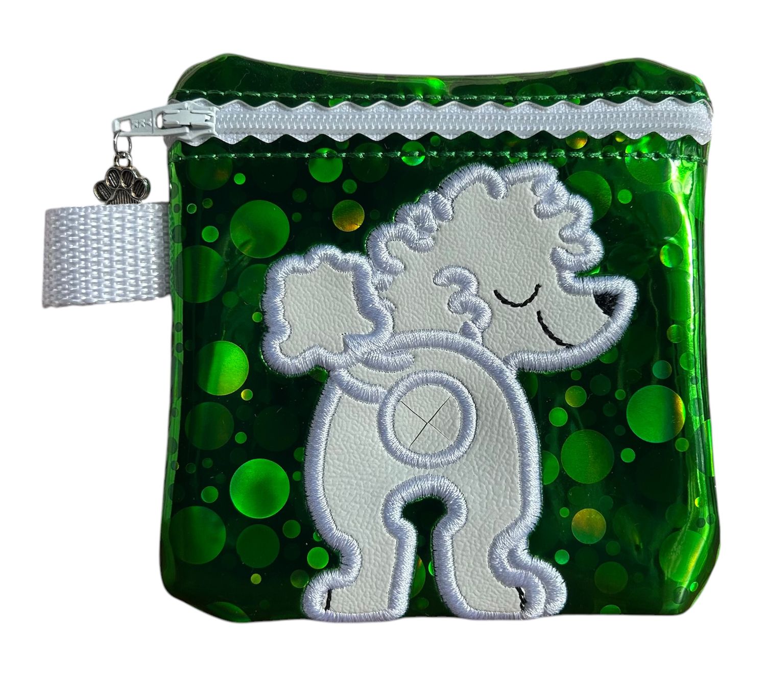 Dog Poop Bag Holder: Poodle