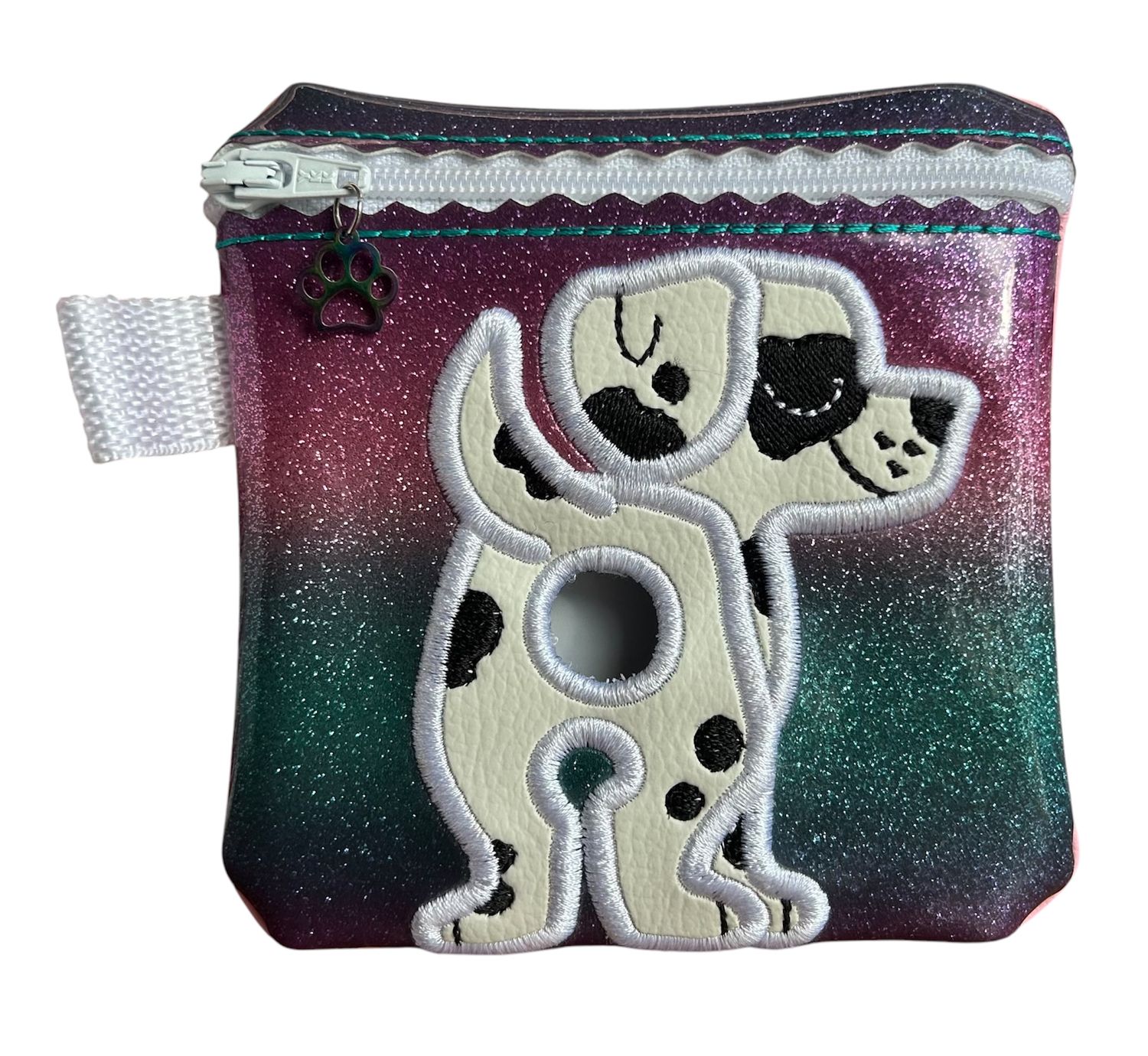 Dog Poop Bag Holder: Dalmatian