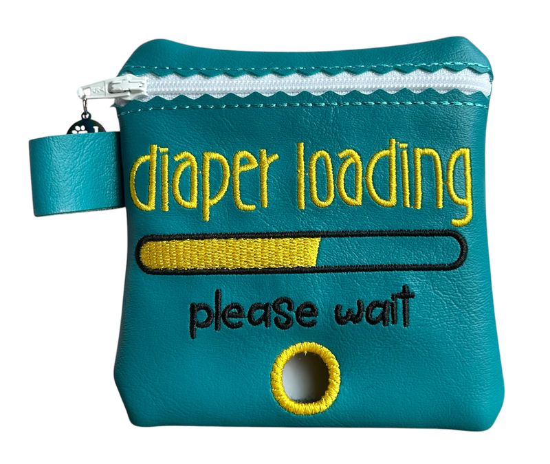 Dog Poop Bag Holder: Diaper Loading