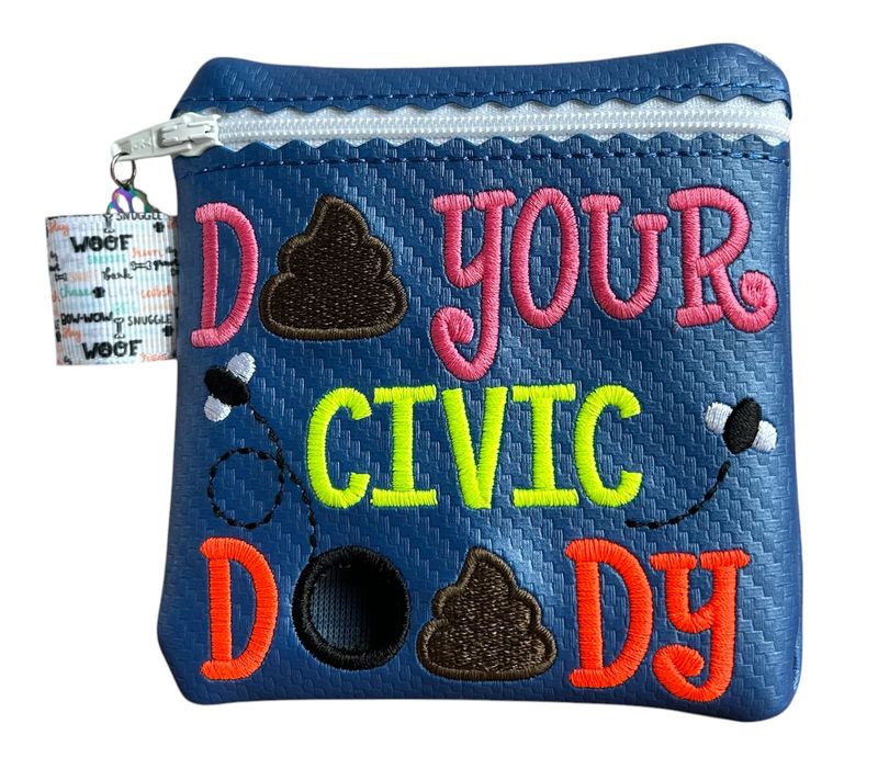 Dog Poop Bag Holder:  Do Your Civic Doody