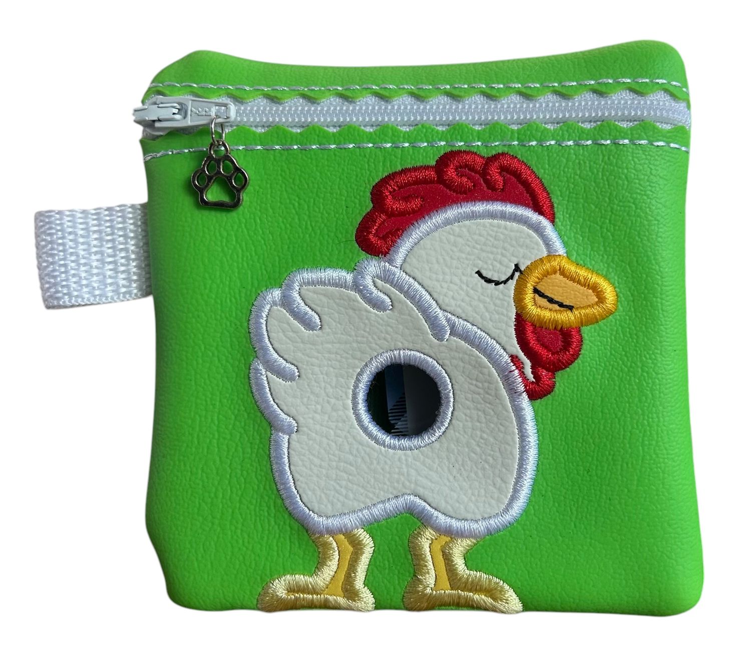 Dog Poop Bag Holder:  Chicken