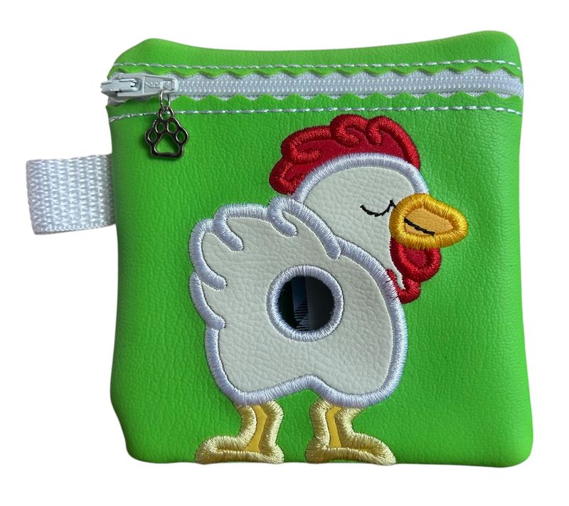 Dog Poop Bag Holder:  Chicken
