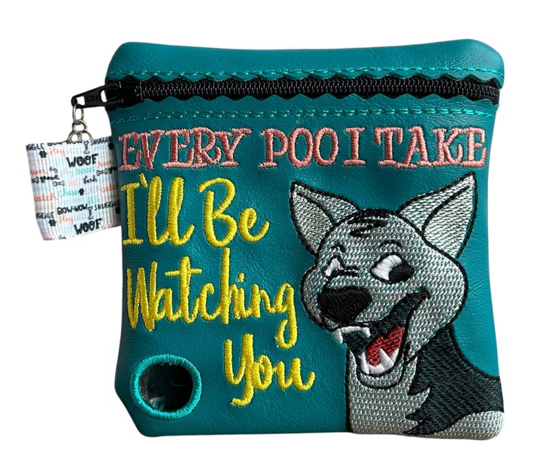 Dog Poop Bag Holder:  I&#39;ll Be Watching You