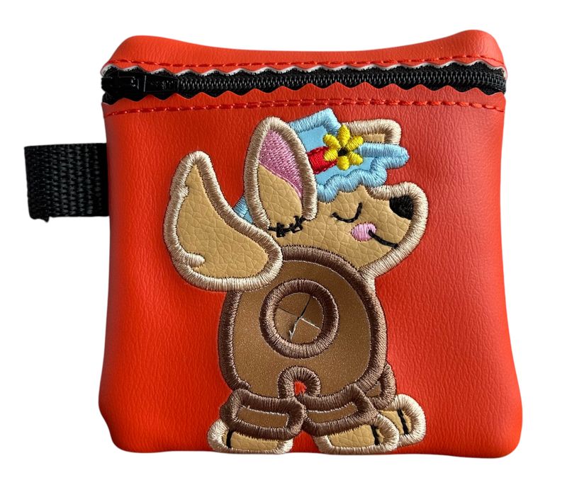 Dog Poop Bag Holder: Scarecrow Dog
