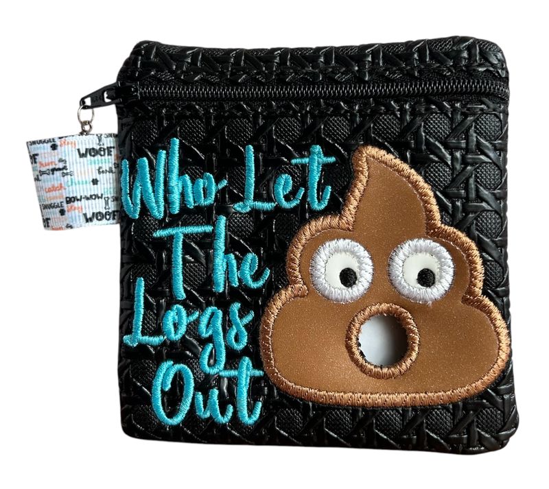 Dog Poop Bag Holder: Who Let the Logs Out