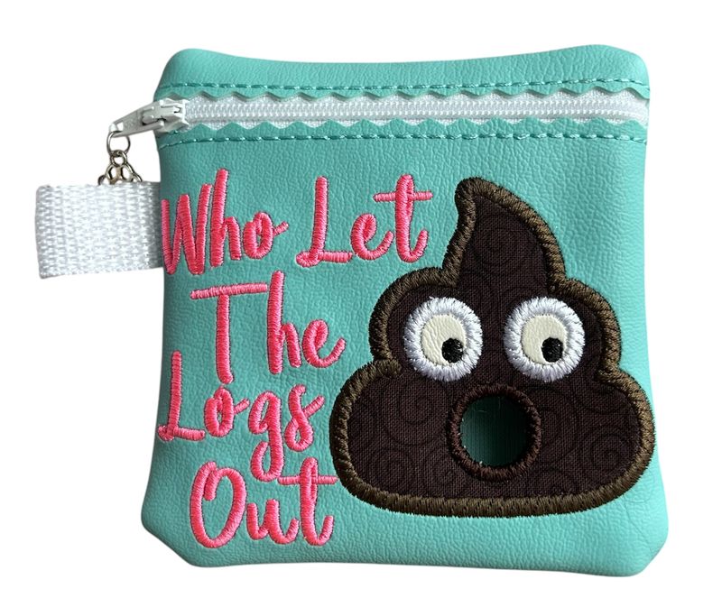 Dog Poop Bag Holder: Who Let the Logs Out