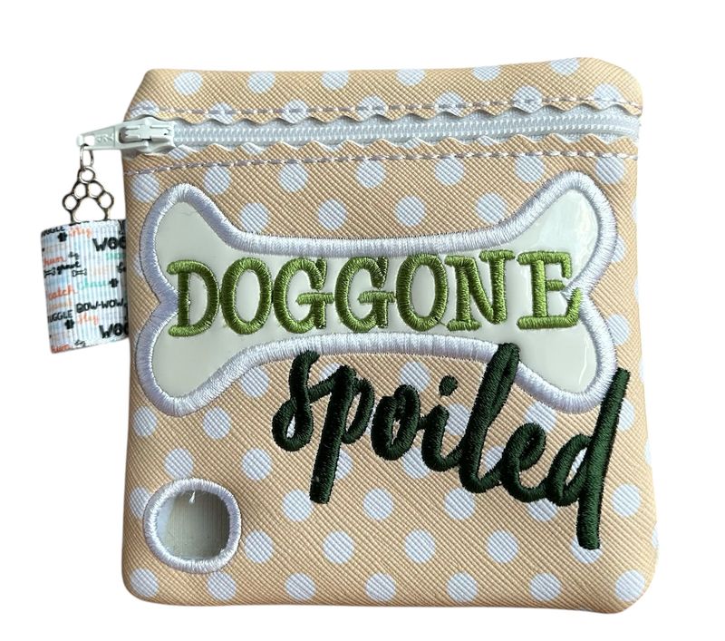 Dog Poop Bag Holder: Doggone Spoiled