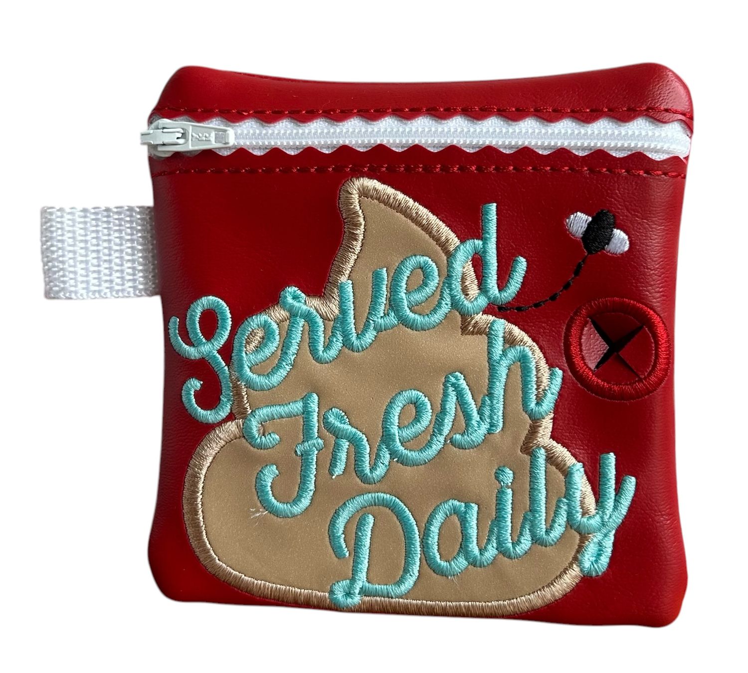 Dog Poop Bag Holder: Served Fresh Daily
