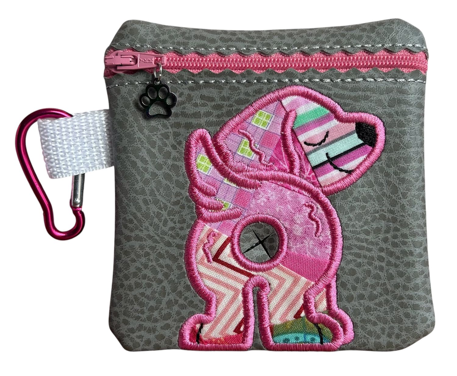 Dog Poop Bag Holder: Golden Doodle