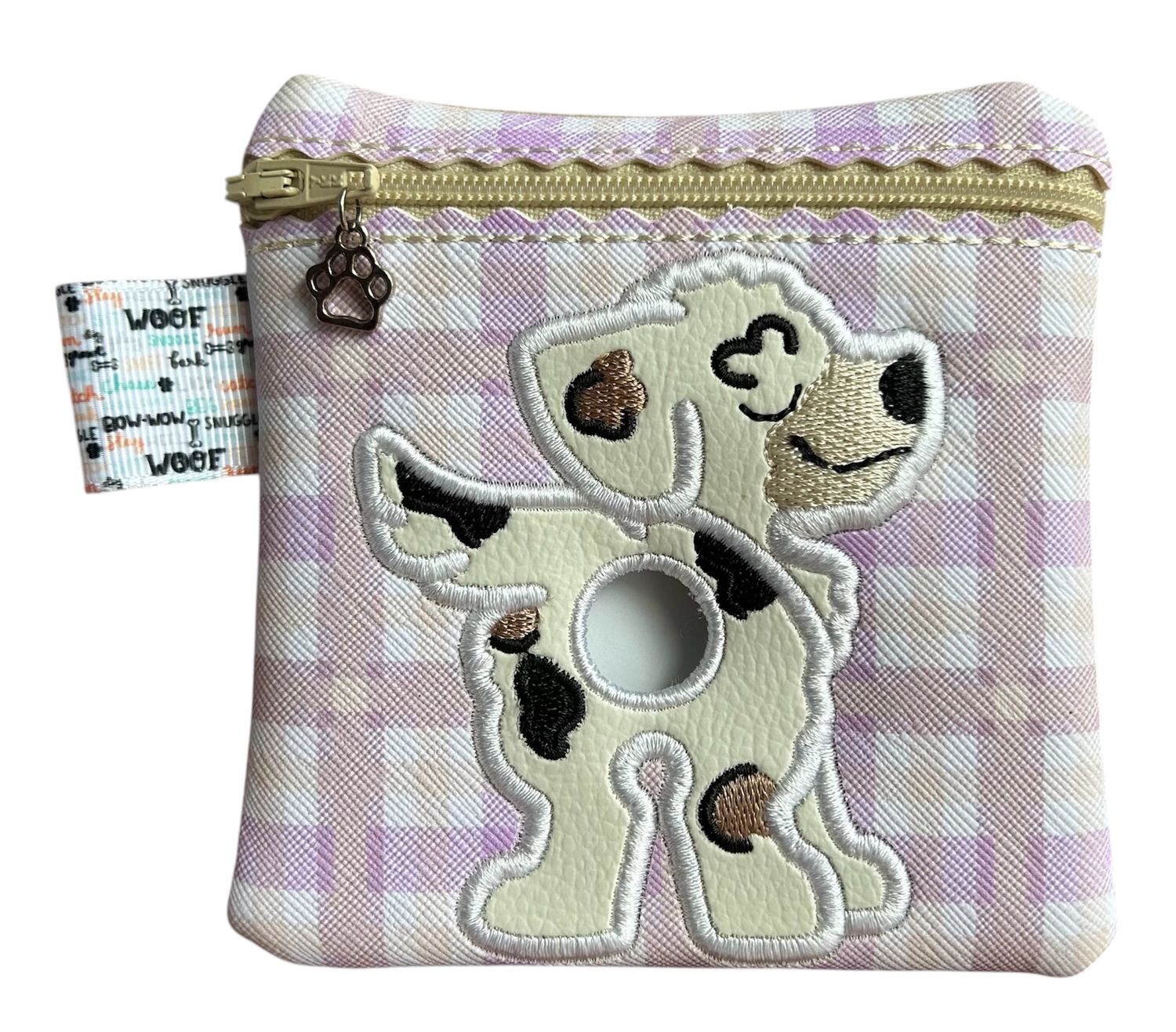 Dog Poop Bag Holder: Aussie Doodle
