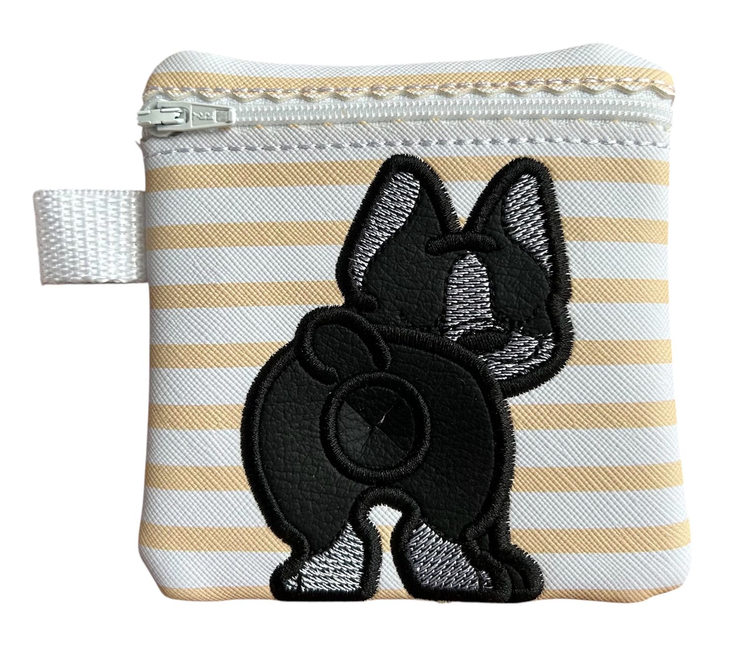 Dog Poop Bag Holder: Boston Terrier