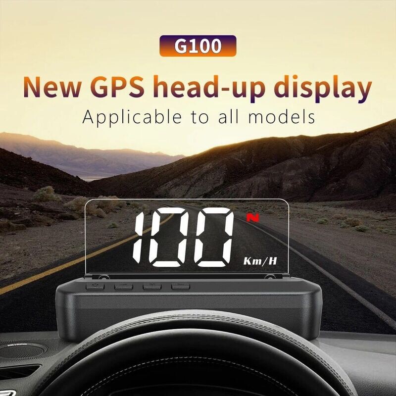 Universal Car Headup Display G-100 GPS 