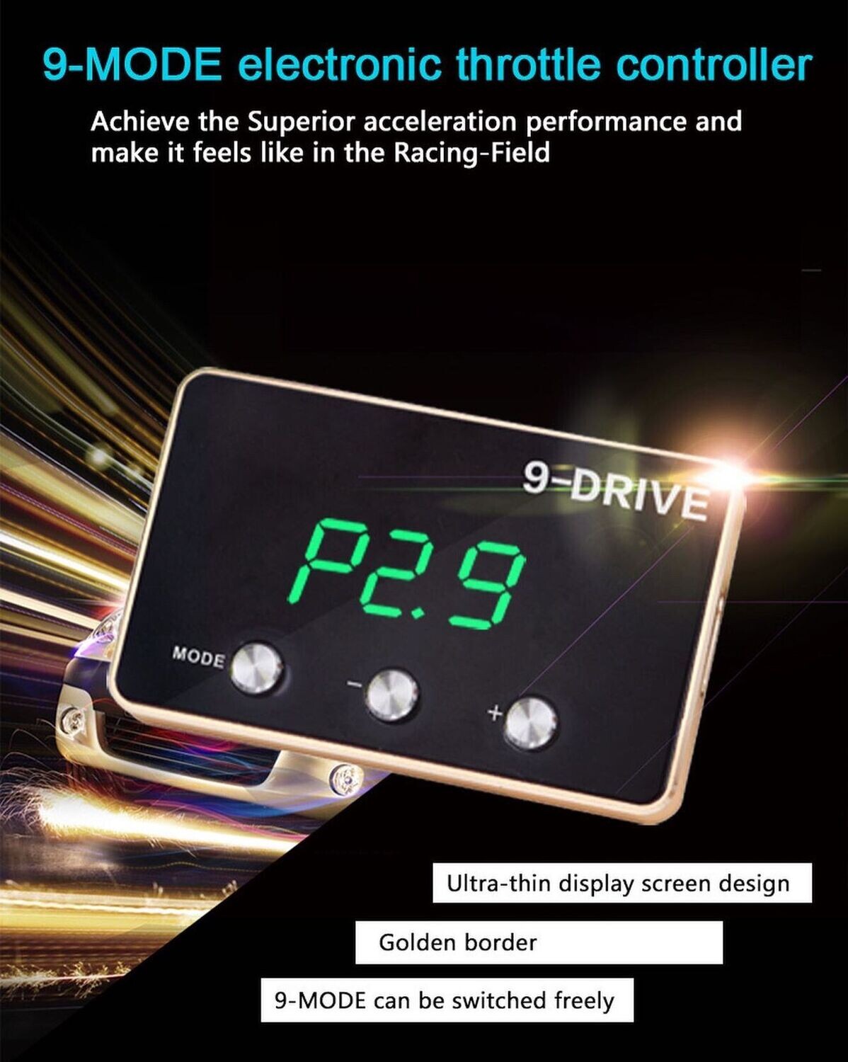 Car Throttle Controller 9-Drive Mode