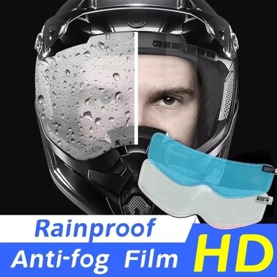 Universal Bike Helmet Rainproof Films-Motorcycle Anti Fog And Anti Rain Film