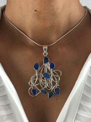 Blue Mystique
Opal Silberanhänger