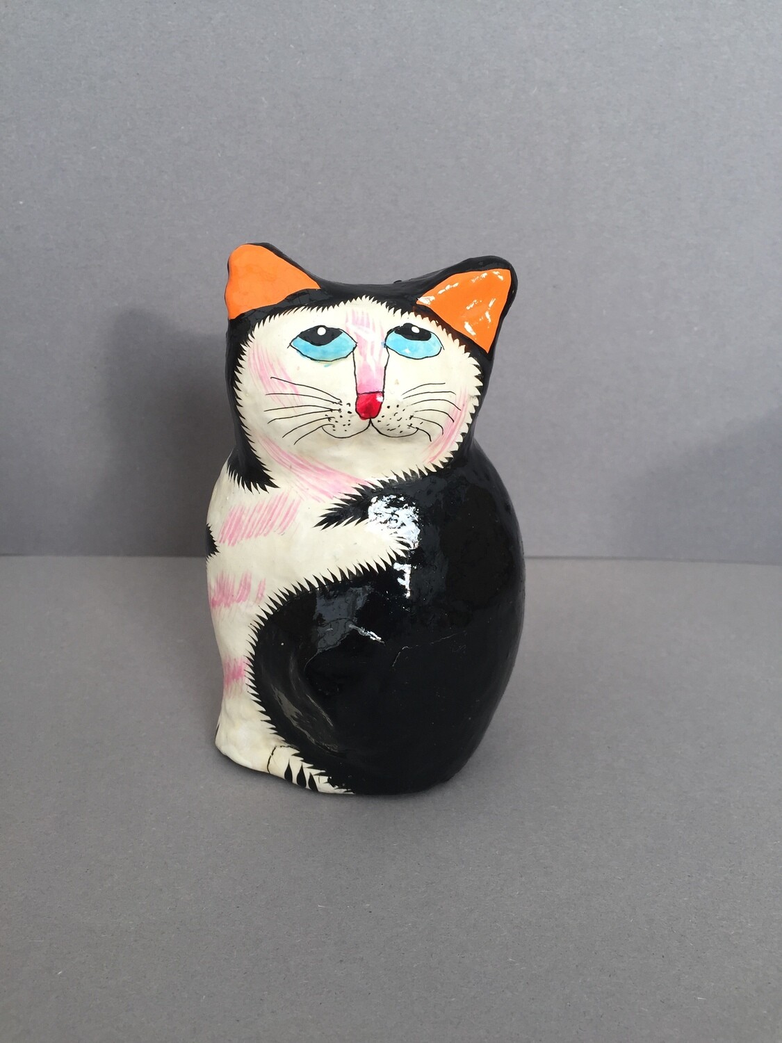 Pappmaché Katze