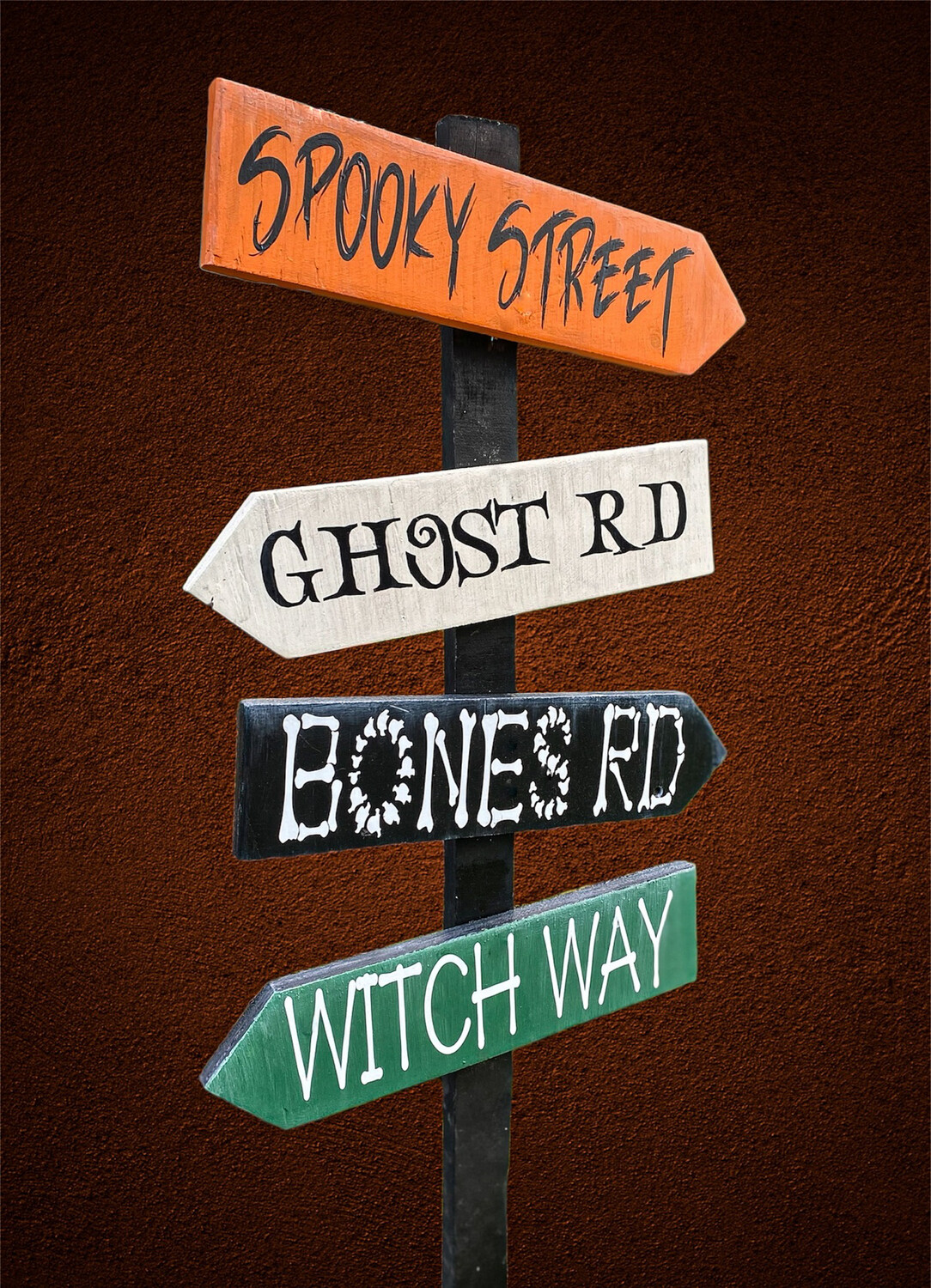 Halloween Street Sign