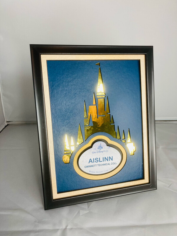 Castle Magic Nametag Display Frame