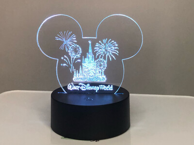 Disney’s 50th Anniversary Magic Color Lamp