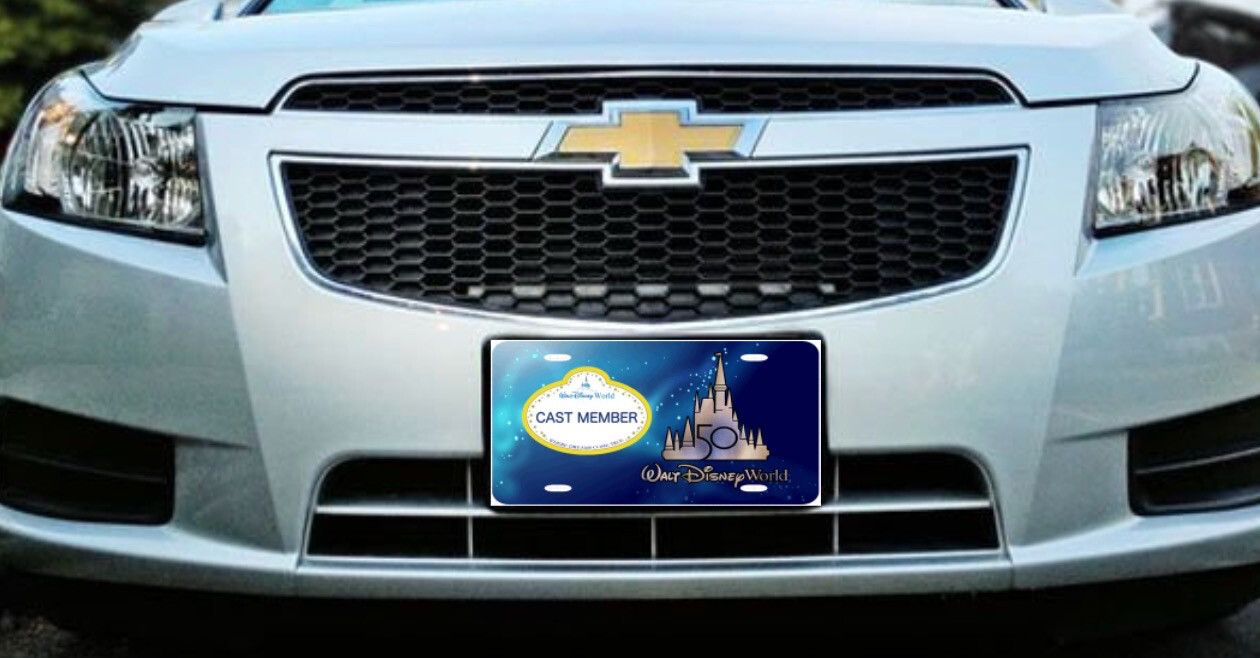 50th Anniversary License Plate