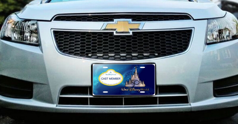 50th Anniversary License Plate