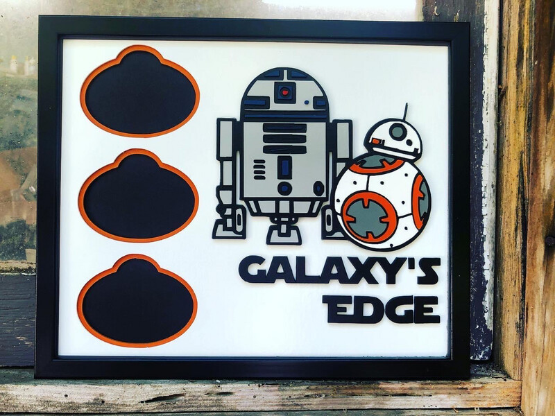 Galaxy’s Edge Nametag Frame