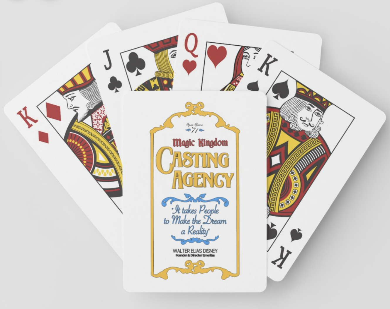Casting Door Playing Cards
