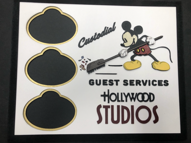 Custodial Name Badge Display