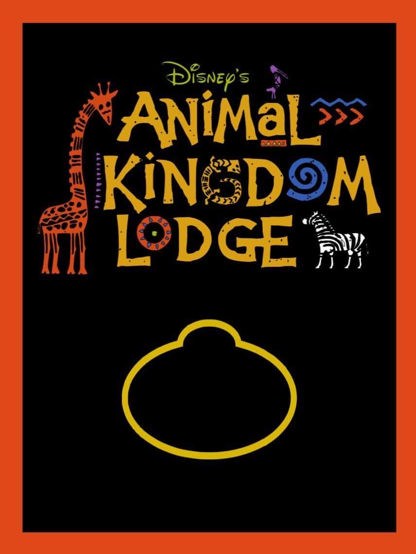 Animal Kingdom Lodge Name Badge Display