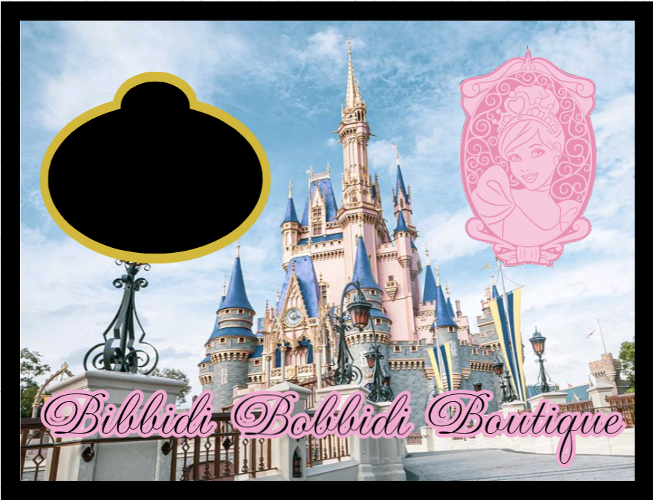 Bibbidi Bobbidi Boutique Nametag Display