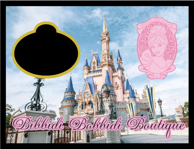 Bibbidi Bobbidi Boutique Nametag Display