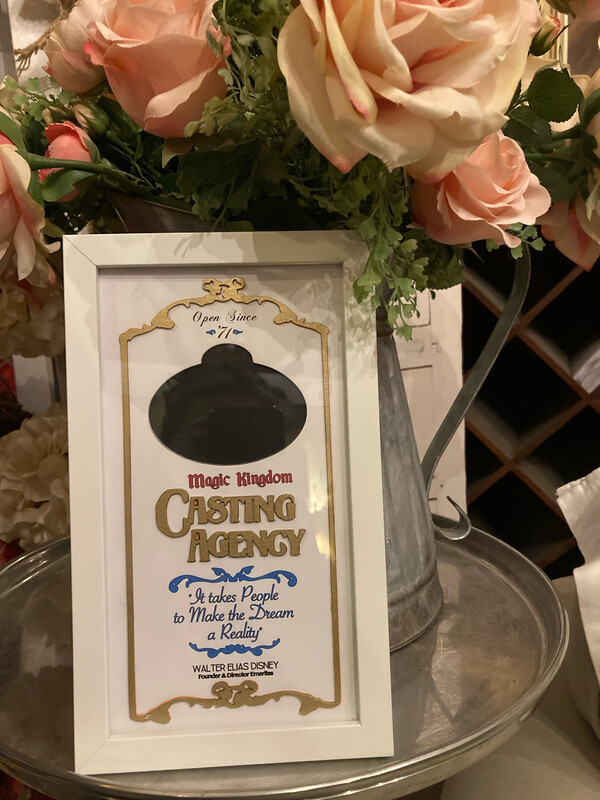 Casting Door Nametag Frame