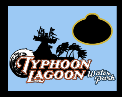 Typhoon Lagoon Name Badge Display