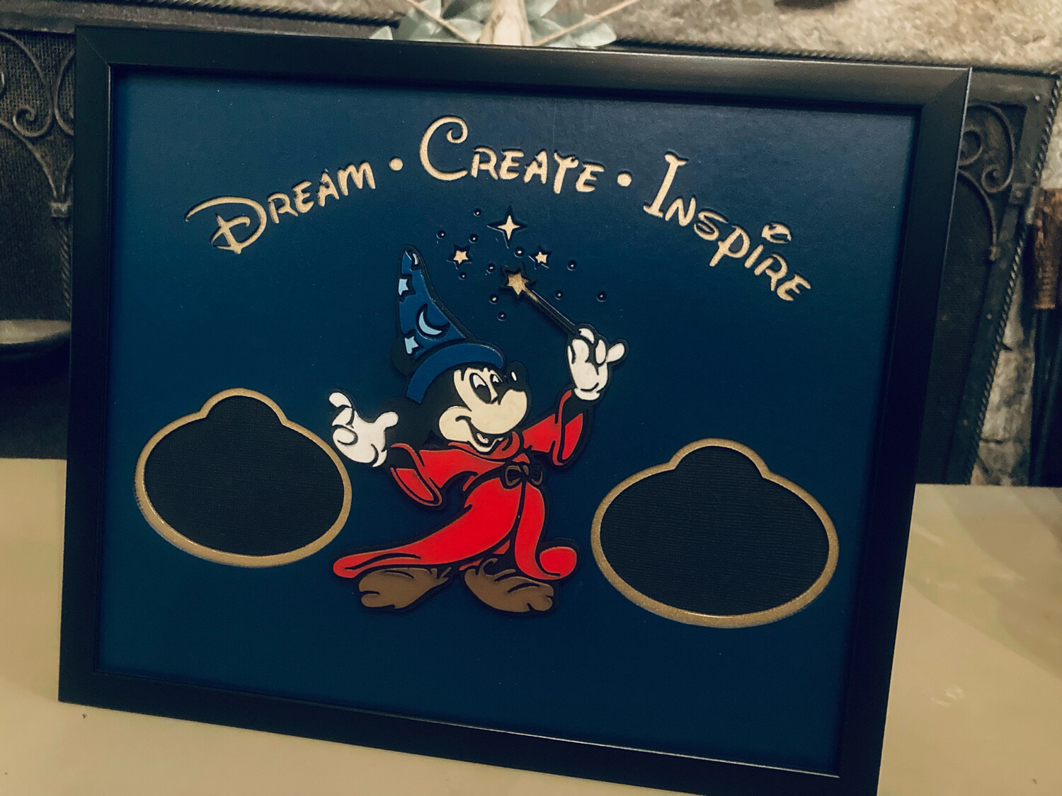 Sorcerer Mickey Legacy Badge Display