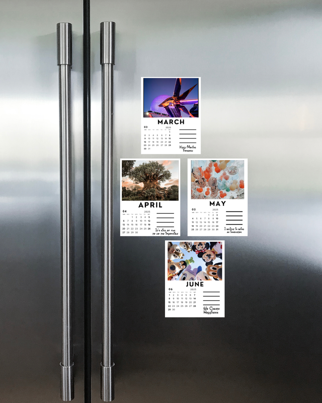 Walt Disney Quotes Calendar Magnets (Set Of 12)