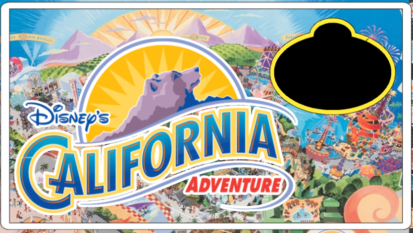 California Adventure Nametag Display