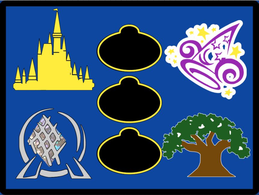 Four Parks Badge Frame