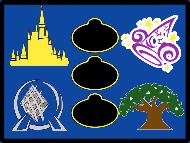 Four Parks Badge Frame