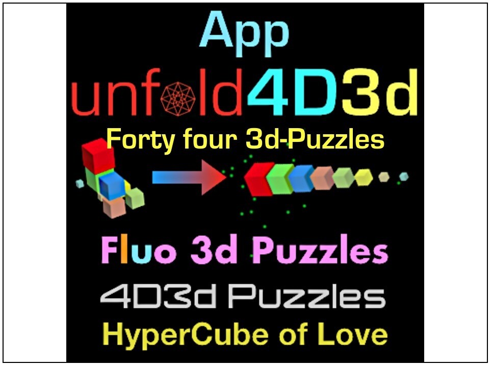 unfold4D3d App for Windows computers/tablets